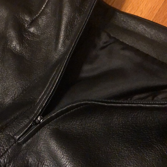 Vintage leather pants - Picture 2 of 3